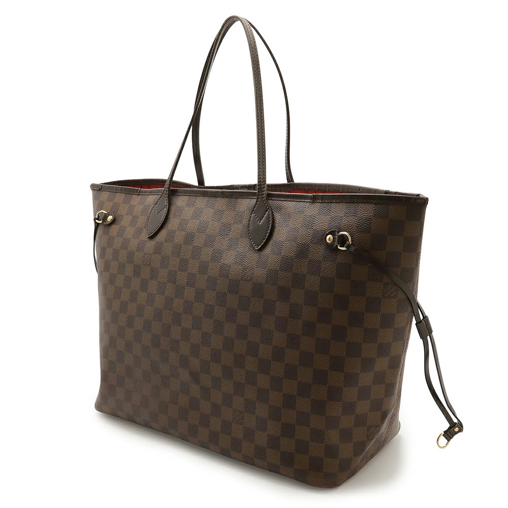 Louis Vuitton Shoulder Bag Damier Neverfull Tote Brown